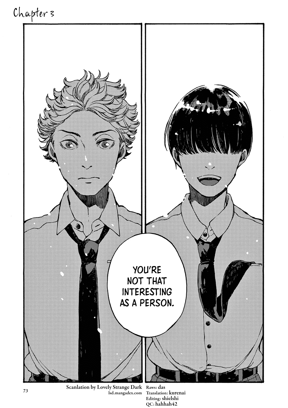 Delta of Midsummer Chapter 3 page 1 - Chapter 3: Mitsuji (I)