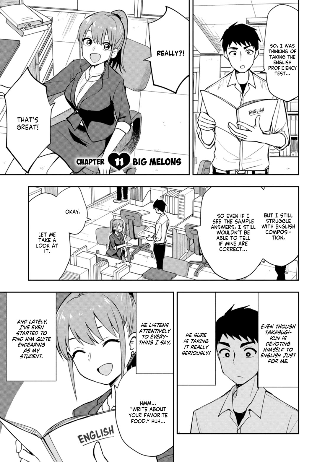 Delusional Teacher Chapter 11 page 1 - Chapter 11: Big Melons