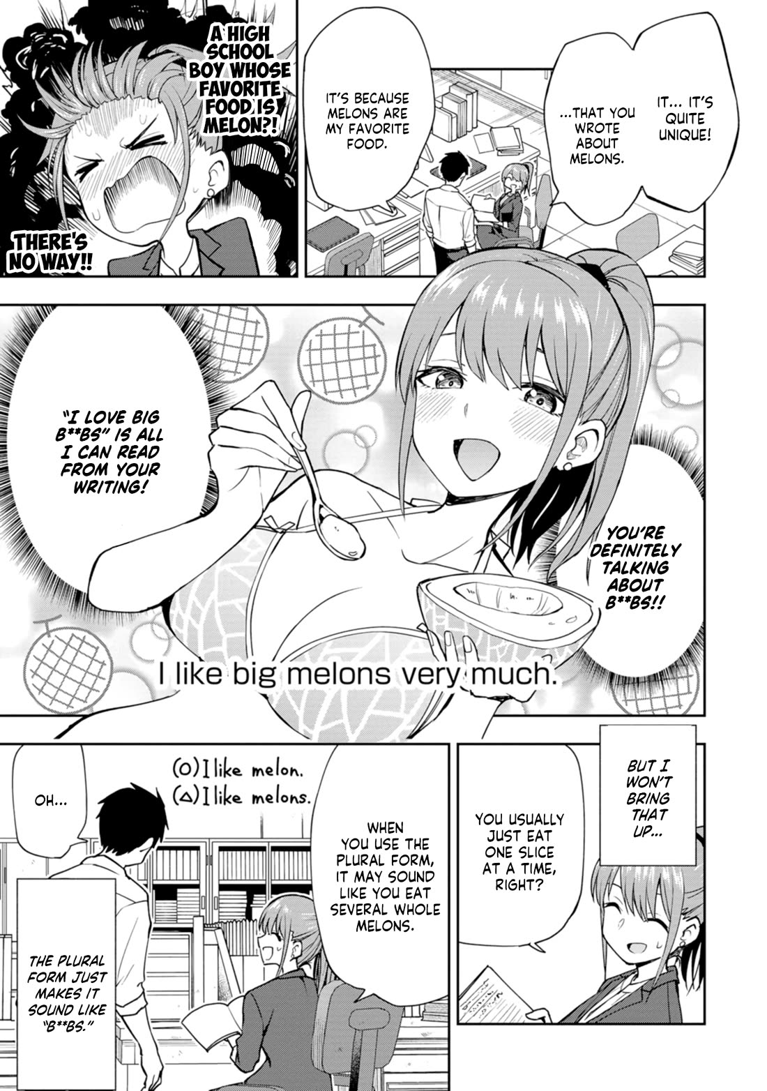 Delusional Teacher Chapter 11 page 3 - Chapter 11: Big Melons