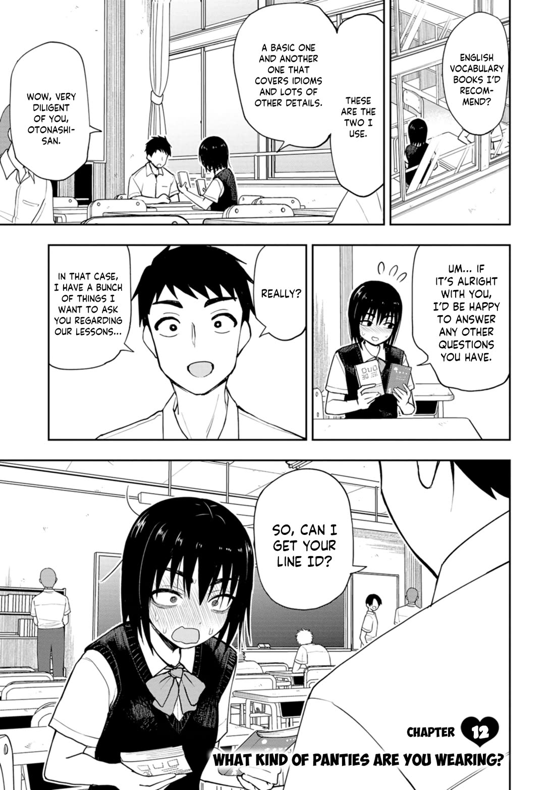 Delusional Teacher Chapter 12 page 1 - Chapter 12: What Kind of Panties Are You Wearing?