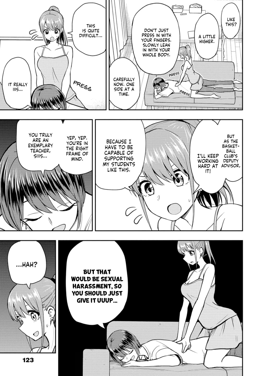 Delusional Teacher Chapter 13 page 3 - Chapter 13: Naughty Massages