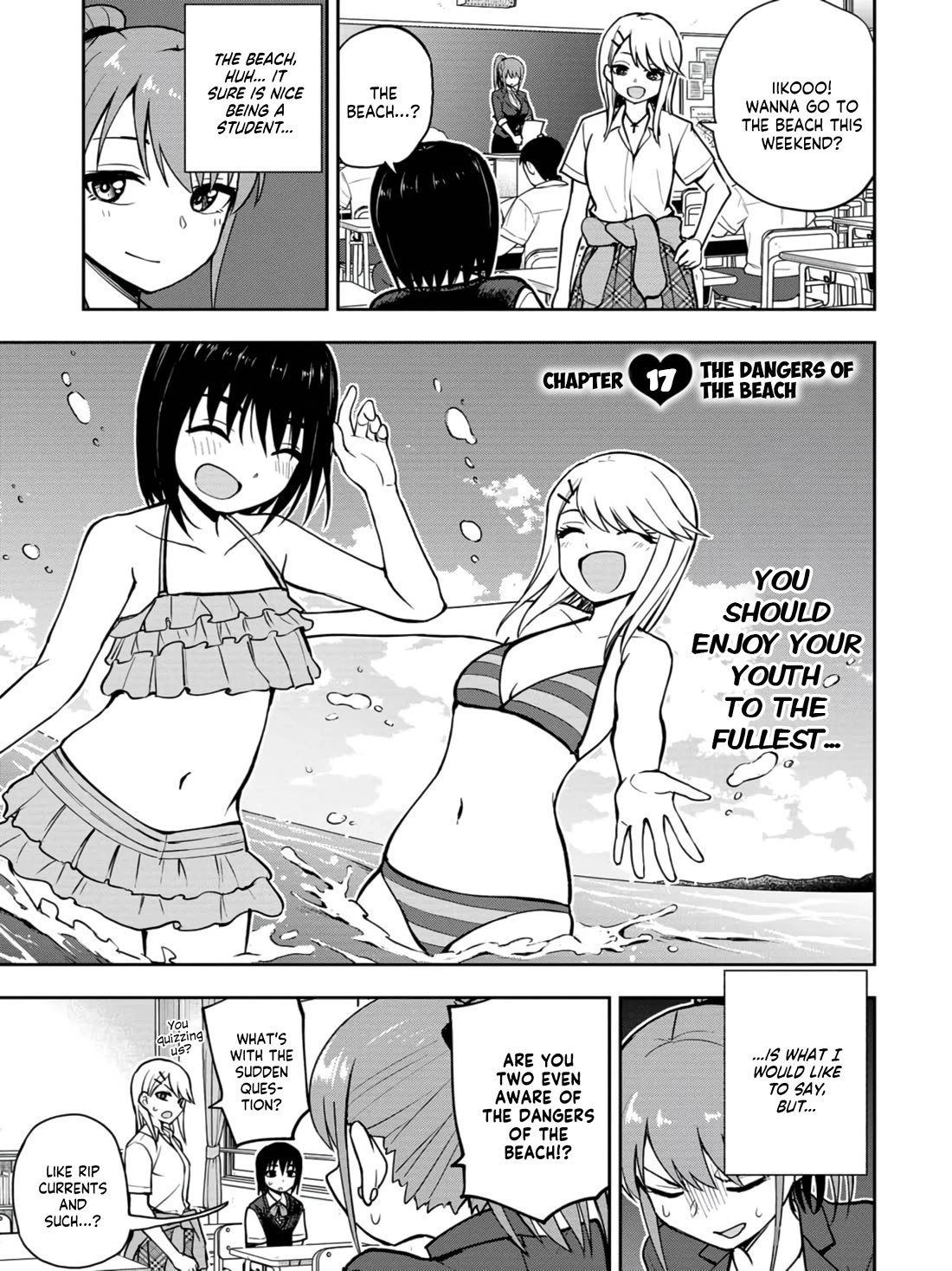 Delusional Teacher Chapter 17 page 1 - Chapter 17: The Dangers of the Beach