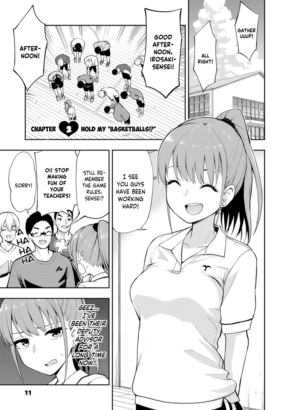 Delusional Teacher Chapter 2 page 1 - Chapter 2: Hold My "Basketballs!?"
