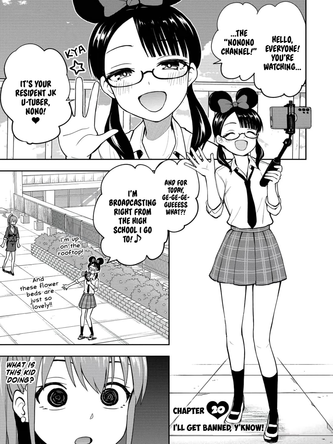 Delusional Teacher Chapter 20 page 1 - Chapter 20: I'll Get Banned, Y'know!