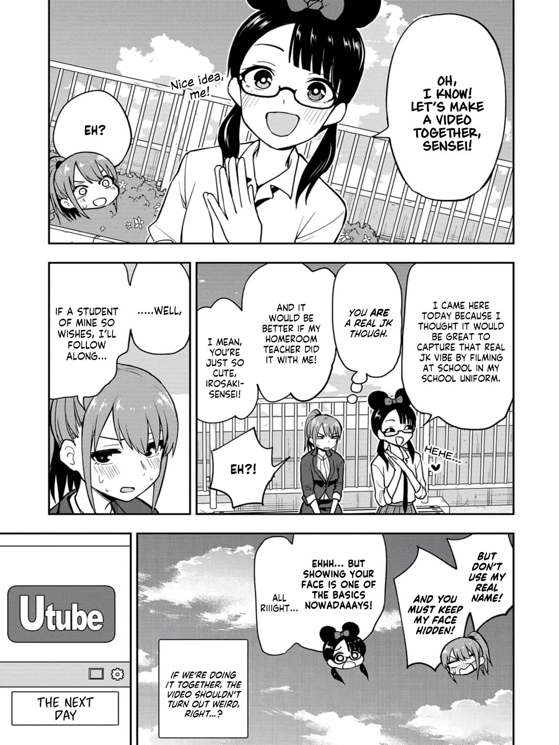 Delusional Teacher Chapter 20 page 7 - Chapter 20: I'll Get Banned, Y'know!