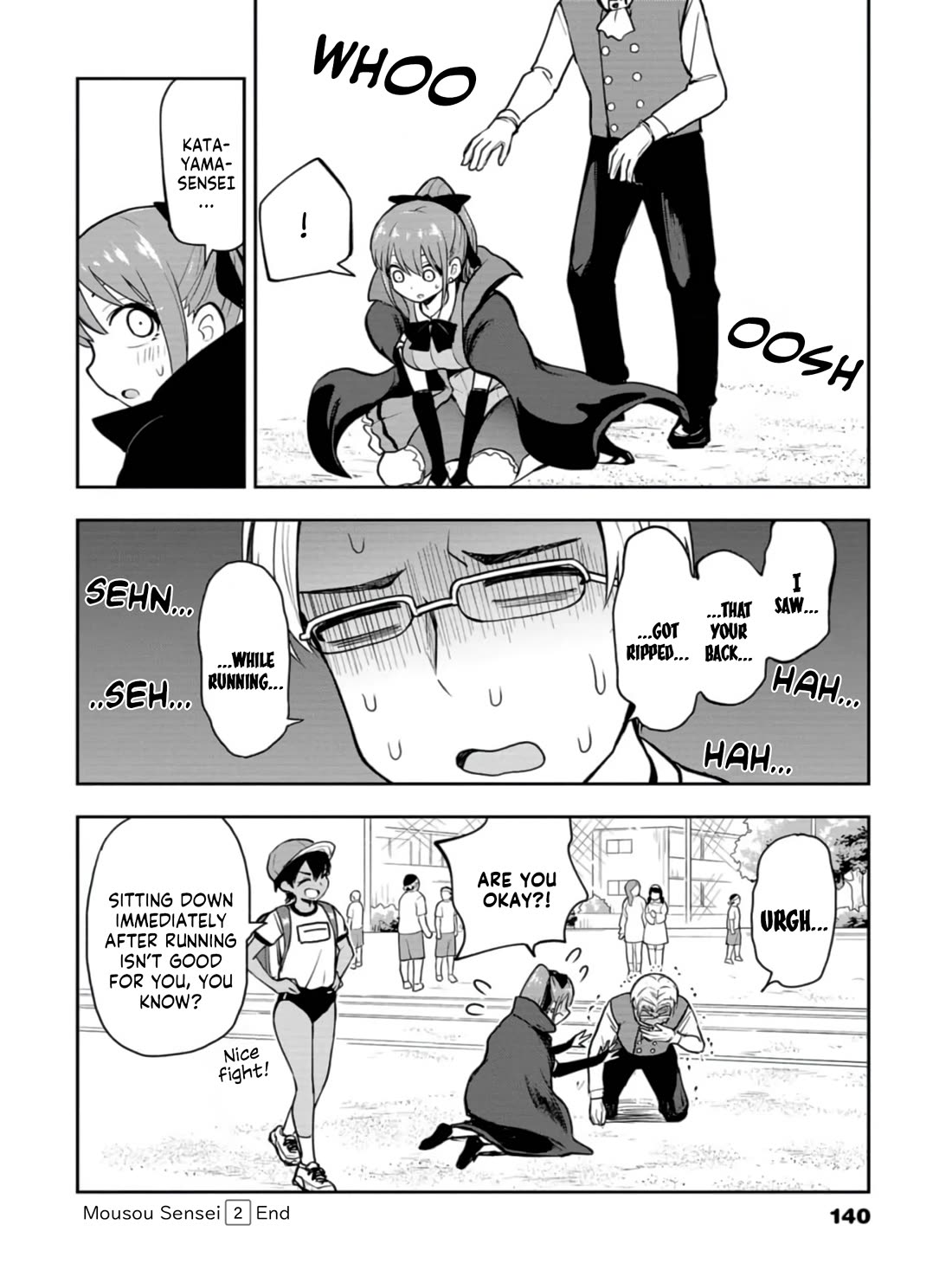 Delusional Teacher Chapter 28 page 8 - Chapter 28: By a Chest's Breadth