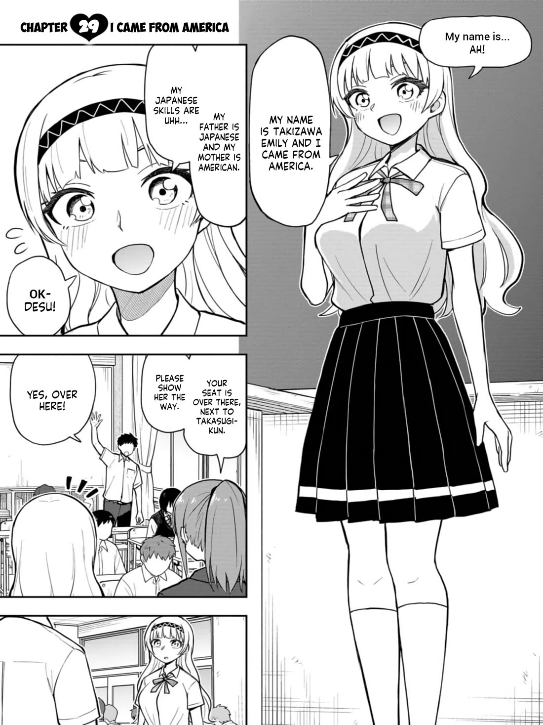 Delusional Teacher Chapter 29 page 1 - Chapter 29: I Came From America