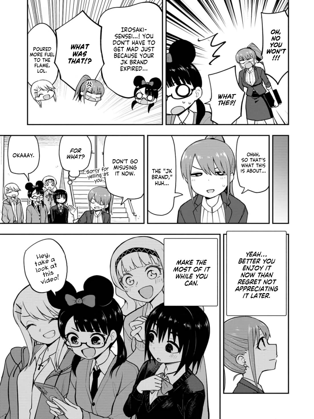 Delusional Teacher Chapter 33 page 7 - Chapter 33: Cashing In On The "JK Brand"