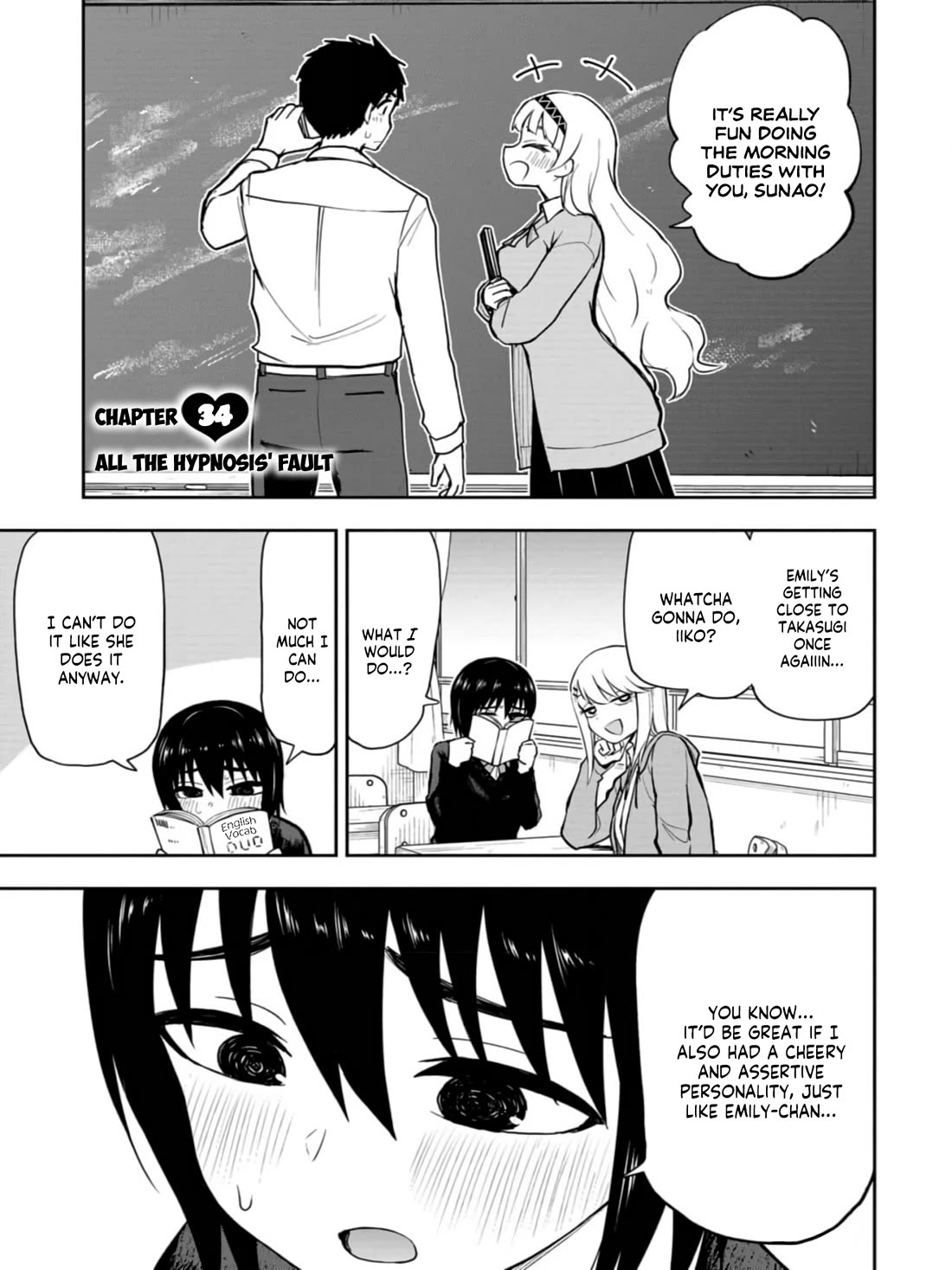 Delusional Teacher Chapter 34 page 1 - Chapter 34: All The Hypnosis' Fault