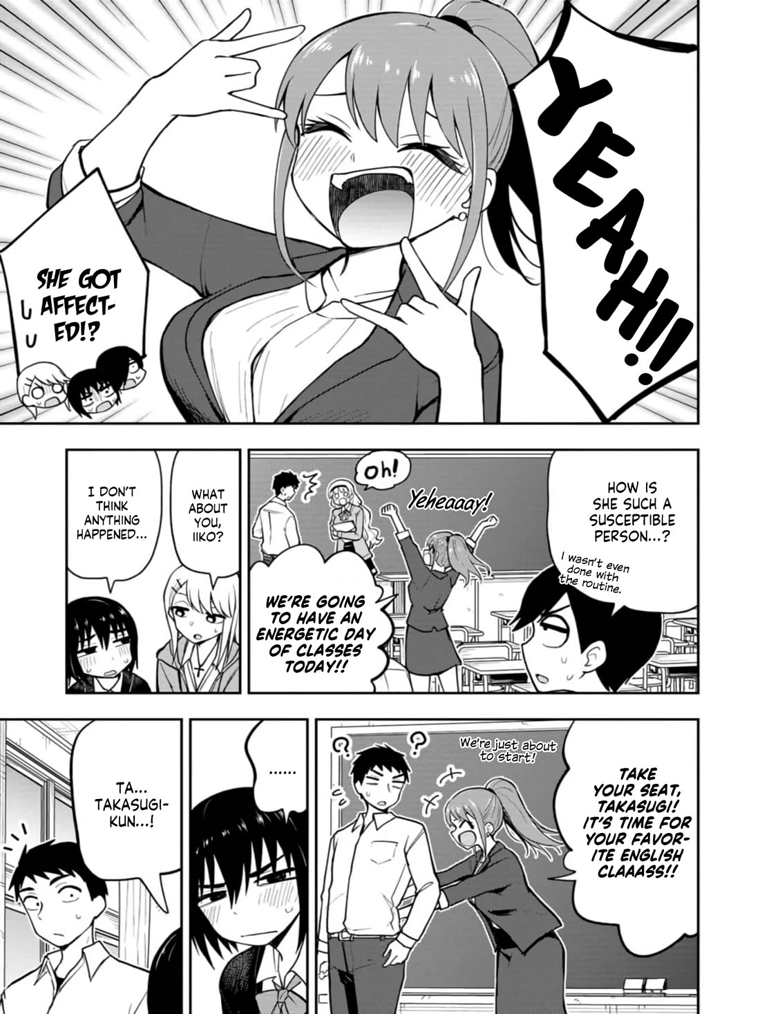 Delusional Teacher Chapter 34 page 7 - Chapter 34: All The Hypnosis' Fault