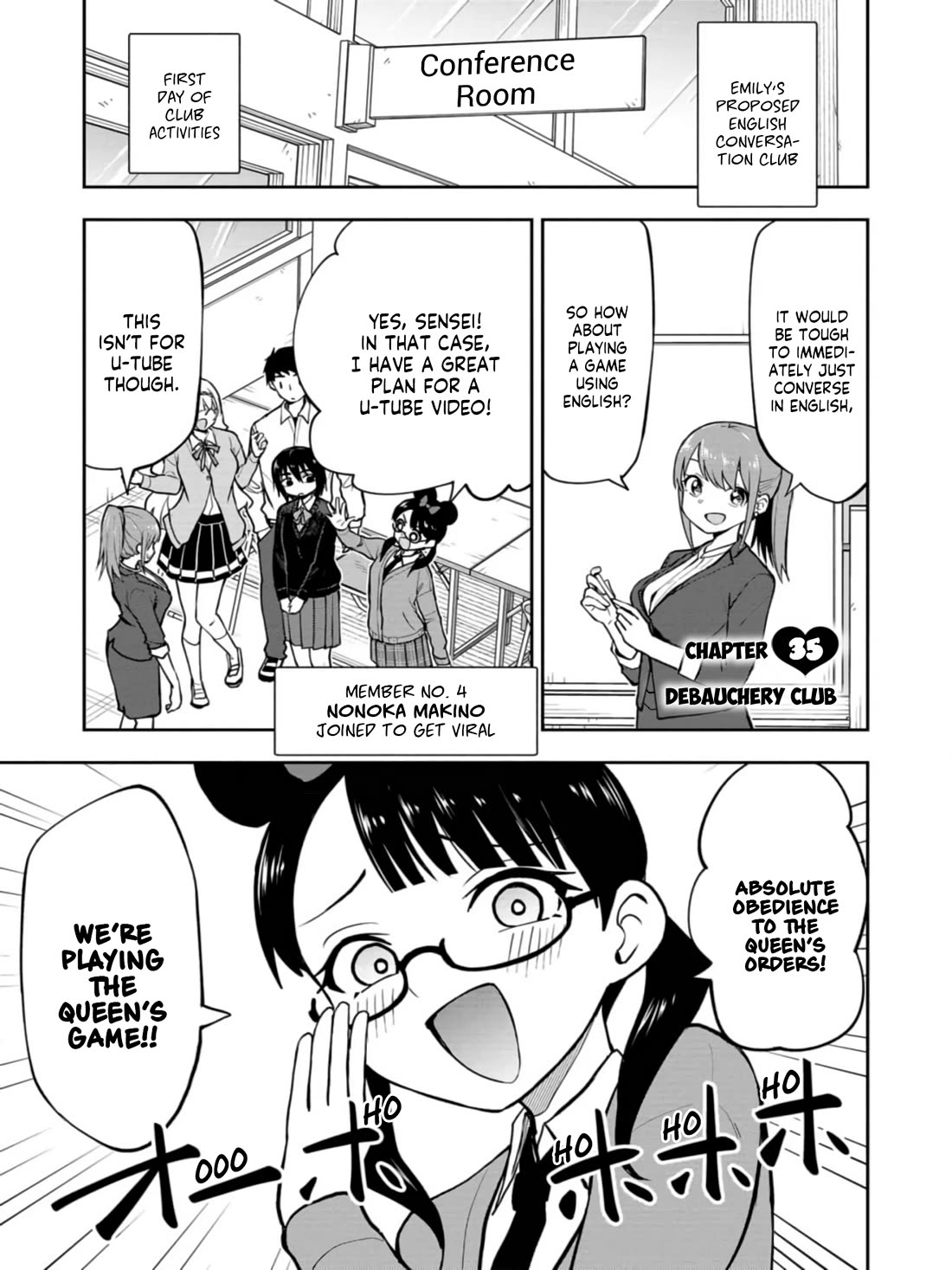 Delusional Teacher Chapter 35 page 1 - Chapter 35: Debauchery Club