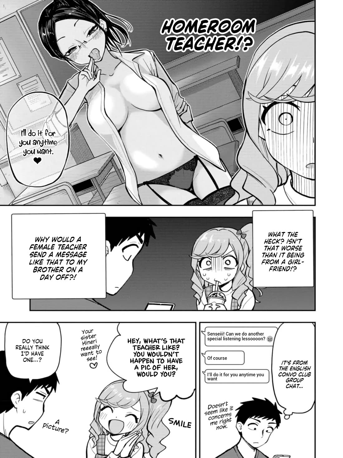 Delusional Teacher Chapter 38 page 5 - Chapter 38: That Damn Pervert of a Teacher...!!