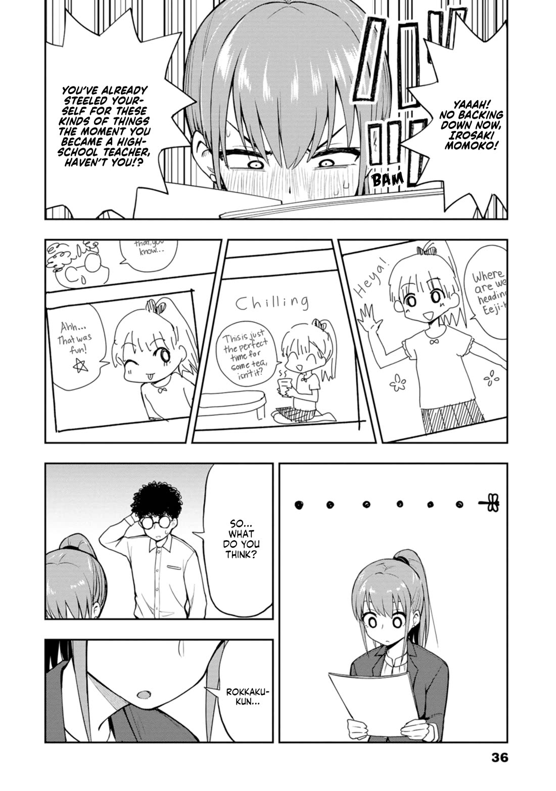 Delusional Teacher Chapter 4 page 6 - Chapter 4: You Can Draw It A Bit Bigger, You Know?