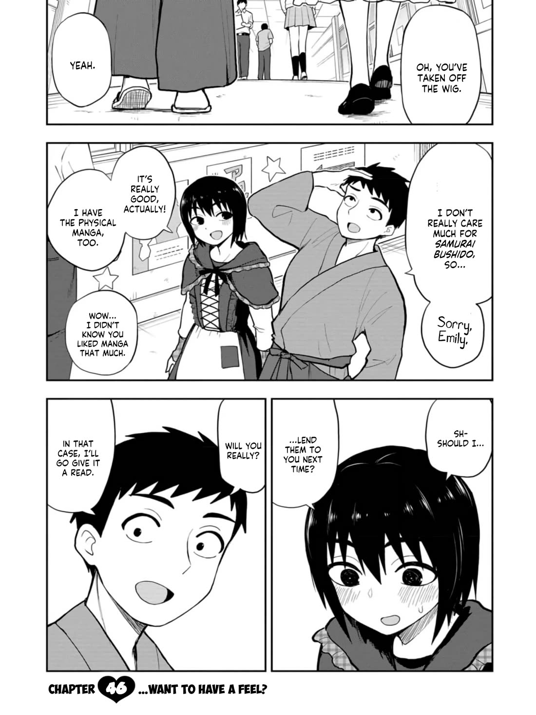 Delusional Teacher Chapter 46 page 1 - Chapter 46: ...Want to Have a Feel?