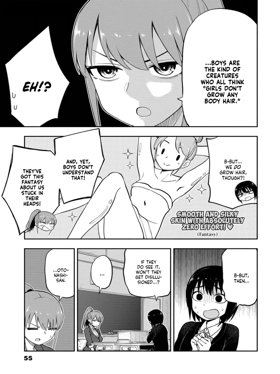 Delusional Teacher Chapter 48 page 3 - Chapter 48: Girls Don't Grow Any Body Hair