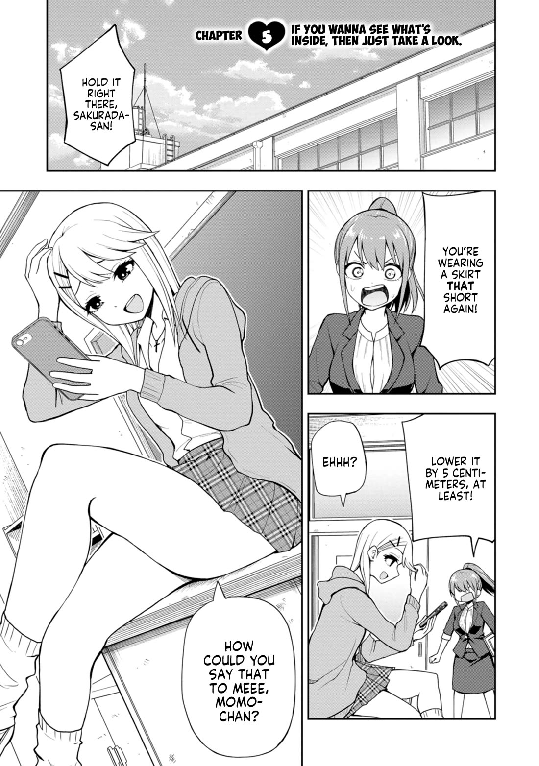 Delusional Teacher Chapter 5 page 1 - Chapter 5: If You Wanna See What's Inside, Then Just Take A Look