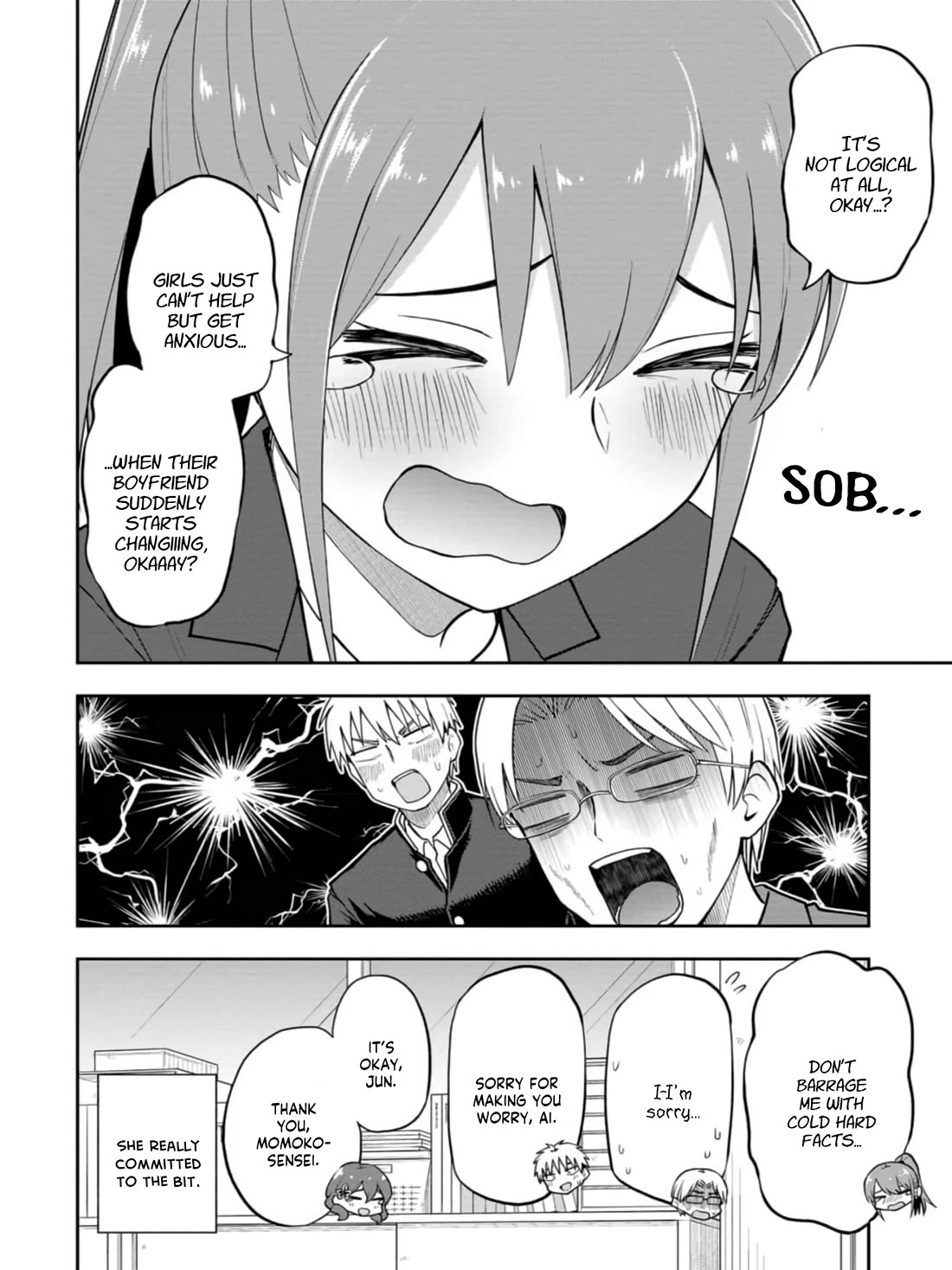 Delusional Teacher Chapter 50 page 8 - Chapter 50: It's Not Logical At All, Okay...?