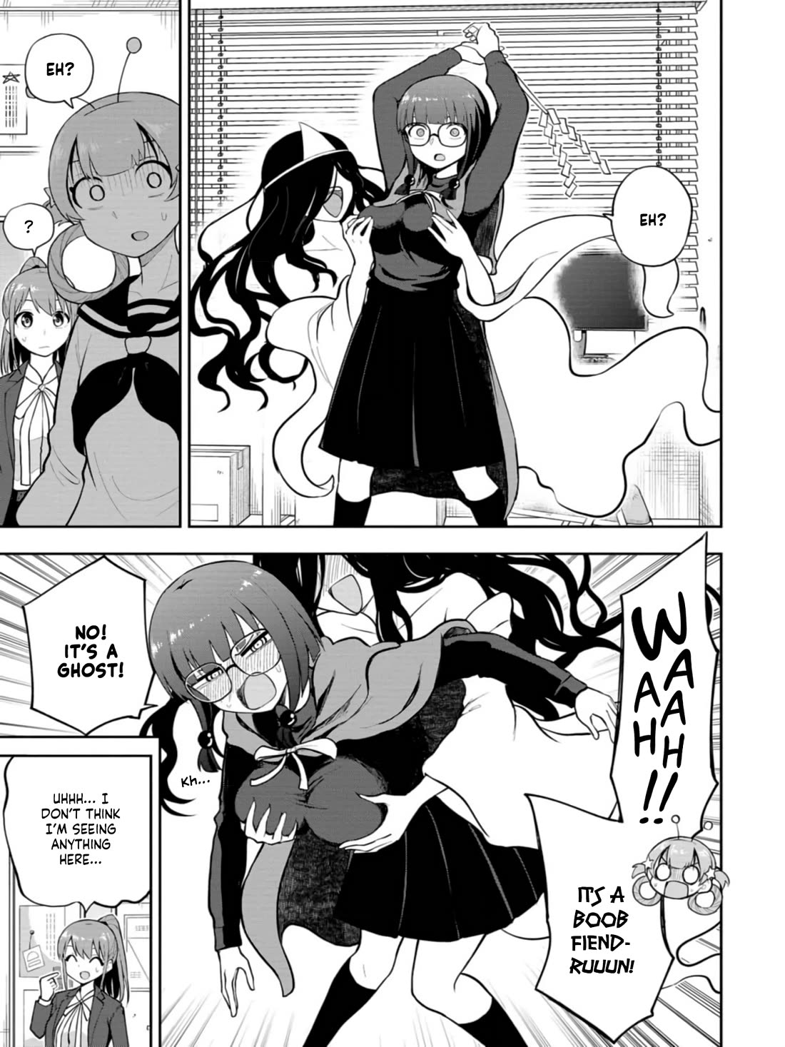 Delusional Teacher Chapter 55 page 7 - Chapter 55: Boob Fiend