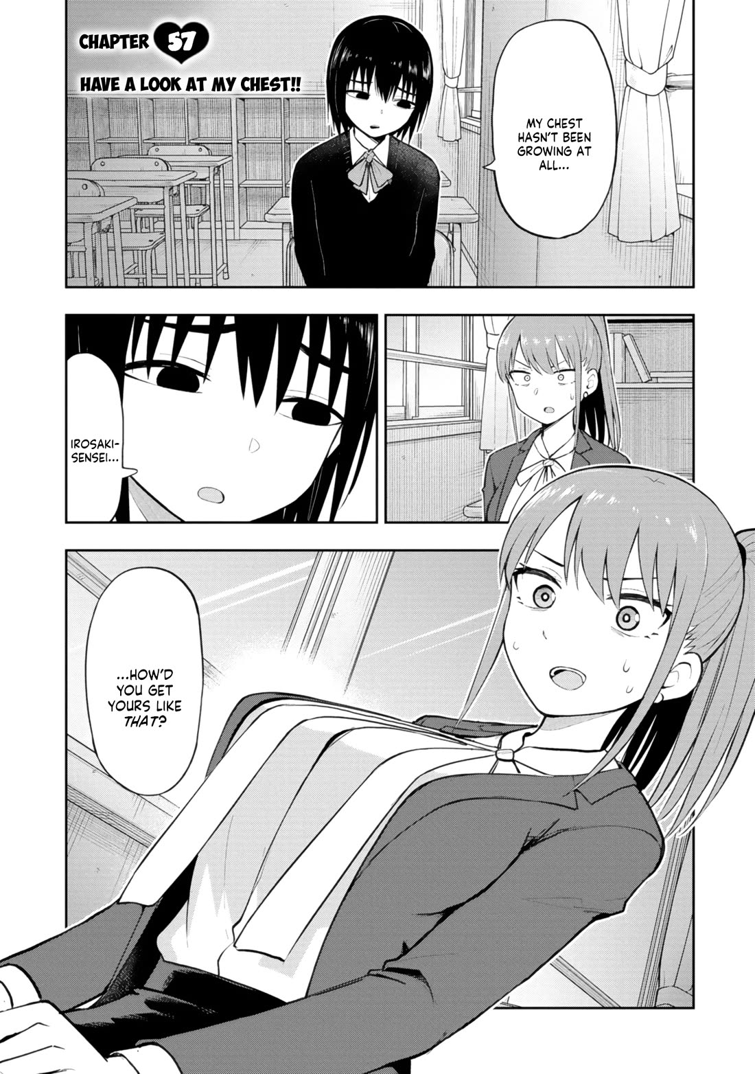 Delusional Teacher Chapter 57 page 1 - Chapter 57: Have a Look at My Chest