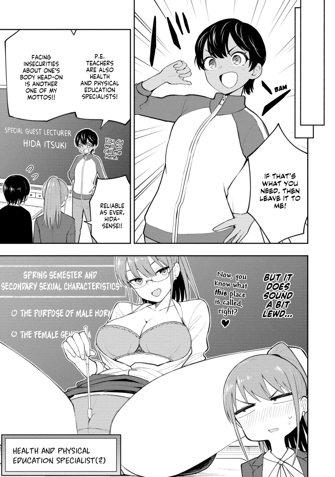 Delusional Teacher Chapter 57 page 3 - Chapter 57: Have a Look at My Chest