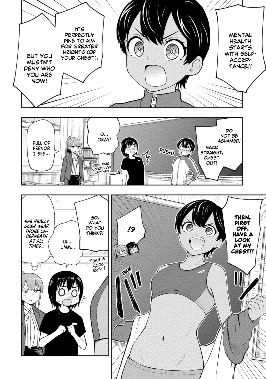Delusional Teacher Chapter 57 page 4 - Chapter 57: Have a Look at My Chest