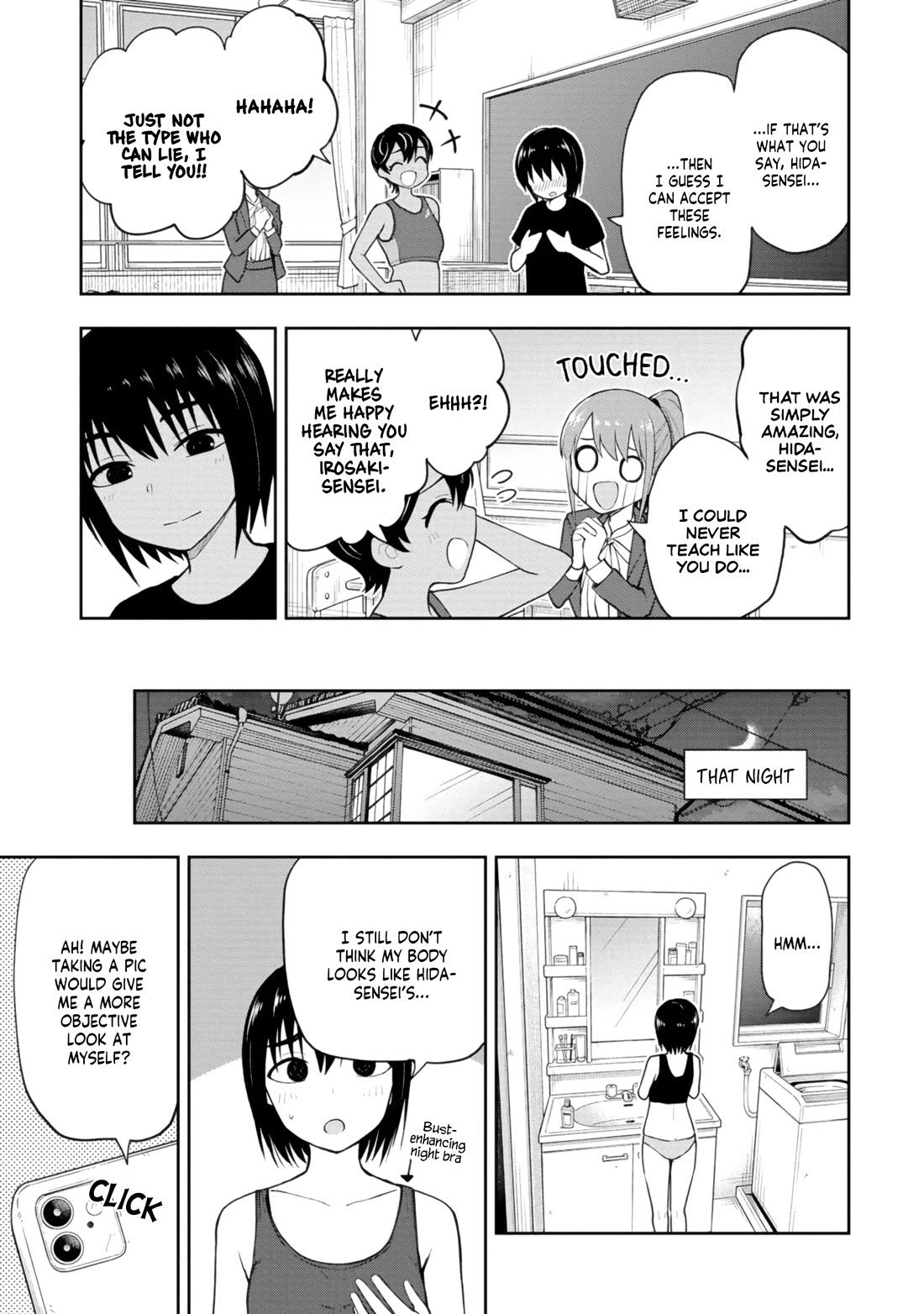 Delusional Teacher Chapter 57 page 7 - Chapter 57: Have a Look at My Chest