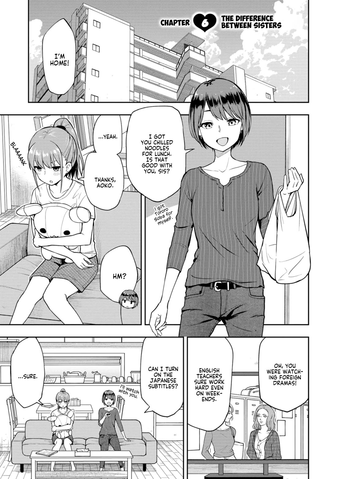 Delusional Teacher Chapter 6 page 1 - Chapter 6: The Difference Between Sisters