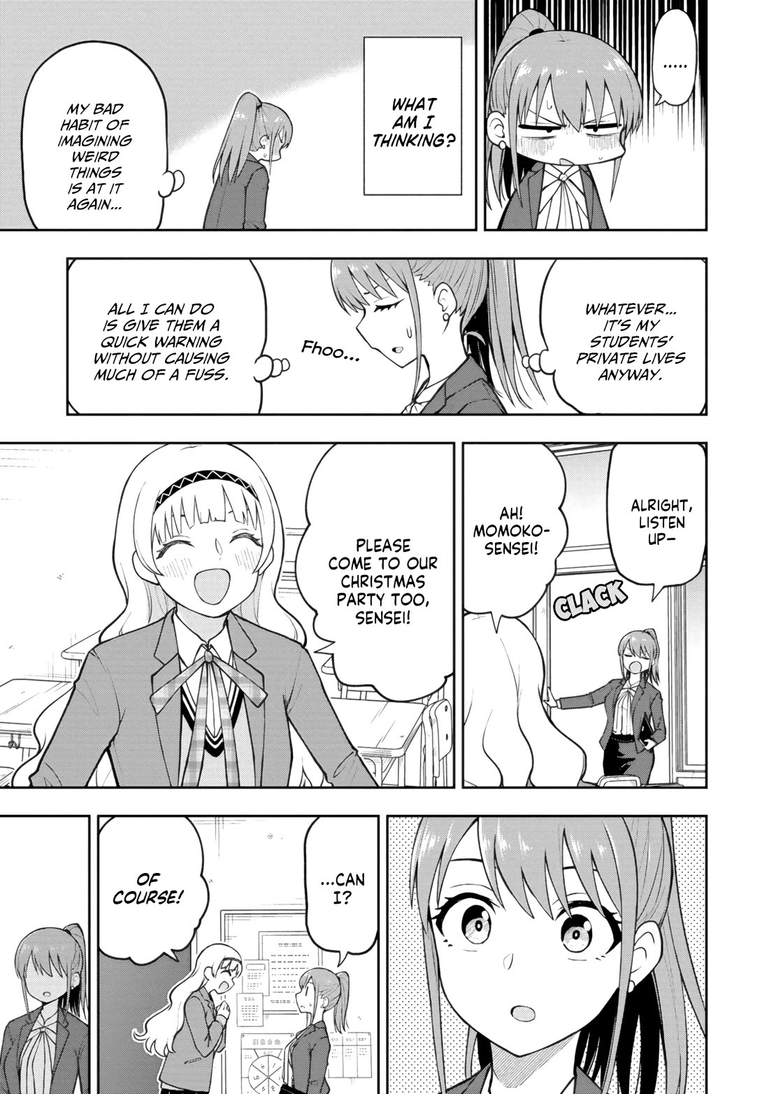 Delusional Teacher Chapter 60 page 7 - Chapter 60: Would You Like to Come to Our Christmas Party?