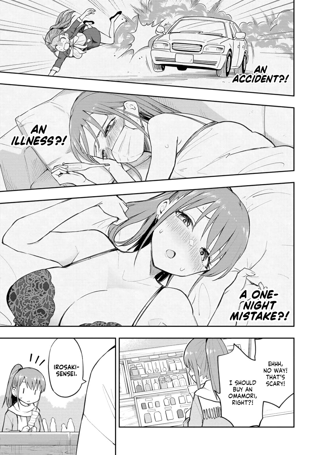 Delusional Teacher Chapter 66 page 3 - Chapter 66: You're Amazing, Miss Shrine Maiden!