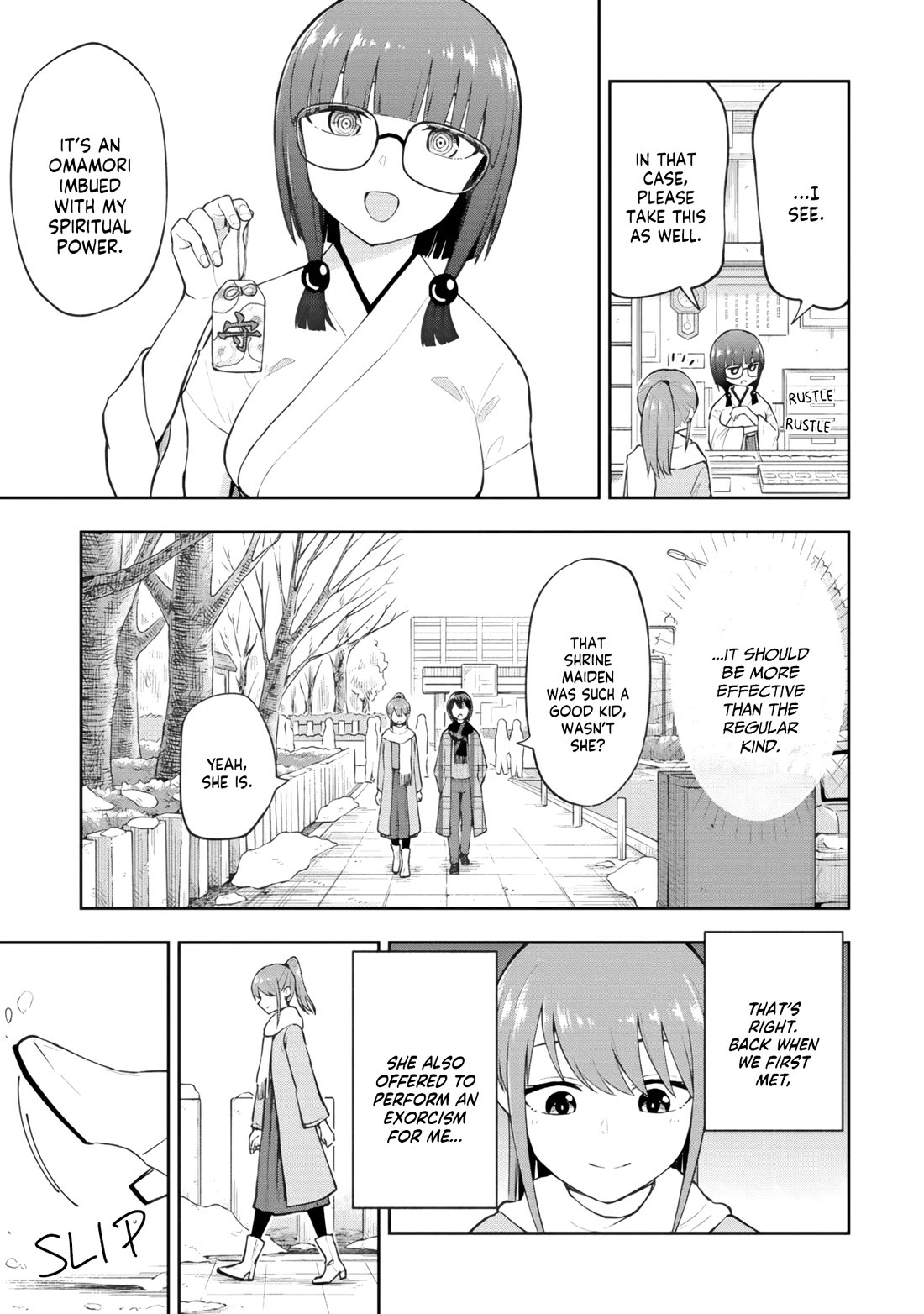 Delusional Teacher Chapter 66 page 7 - Chapter 66: You're Amazing, Miss Shrine Maiden!