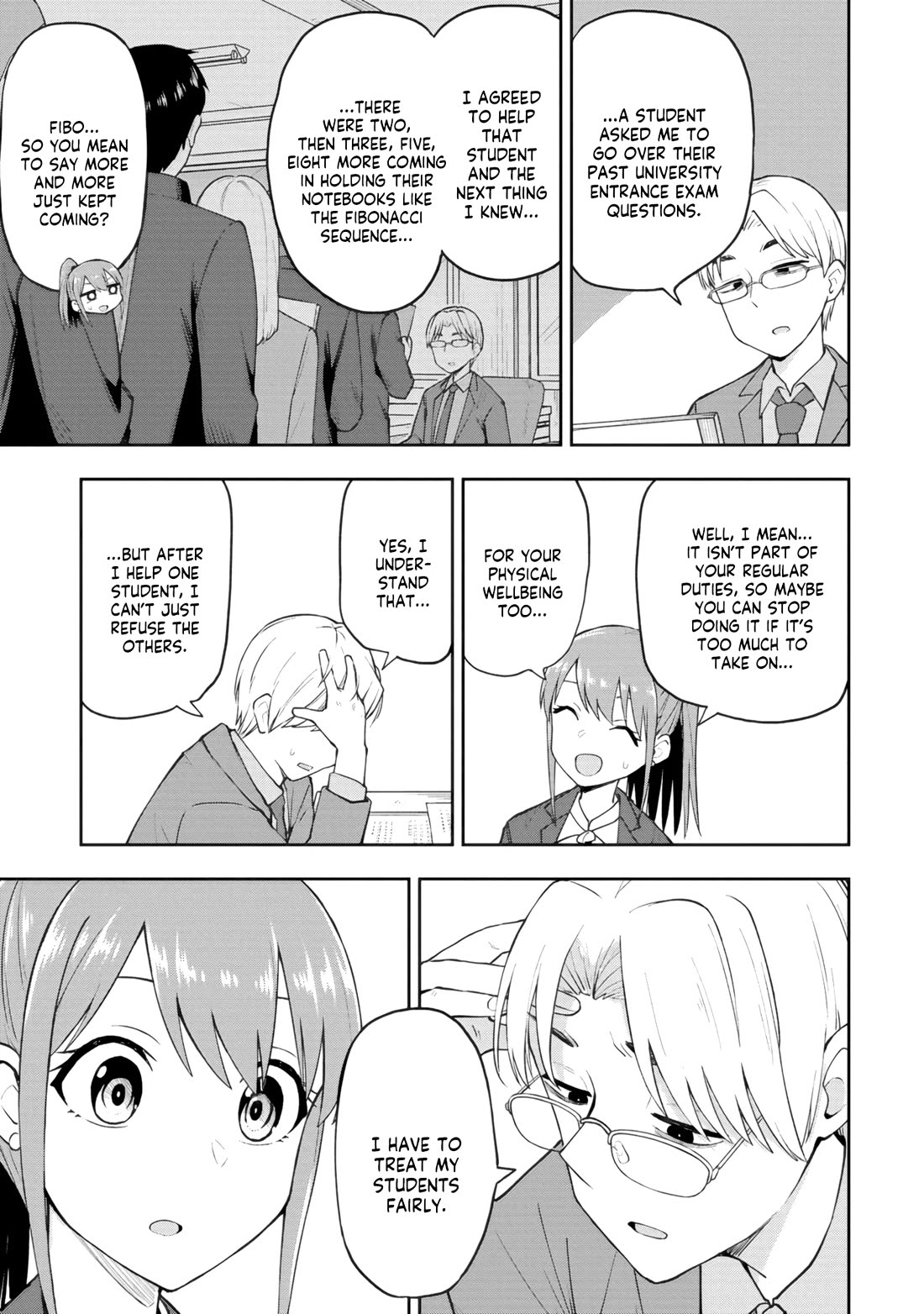 Delusional Teacher Chapter 67 page 7 - Chapter 67: Sorry, I'm Feeling a Bit Tired Today...