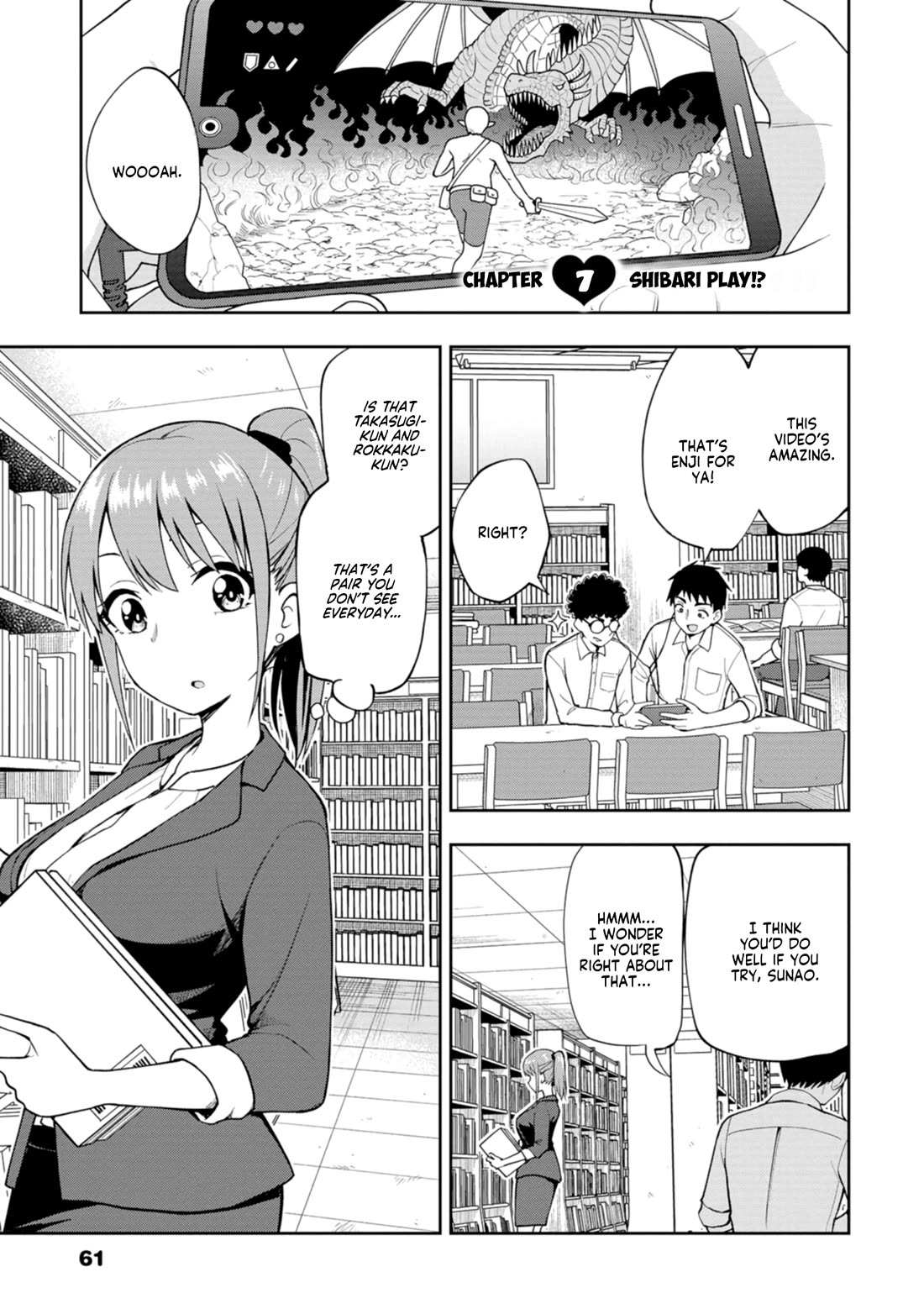 Delusional Teacher Chapter 7 page 1 - Chapter 7: Shibari Play!?
