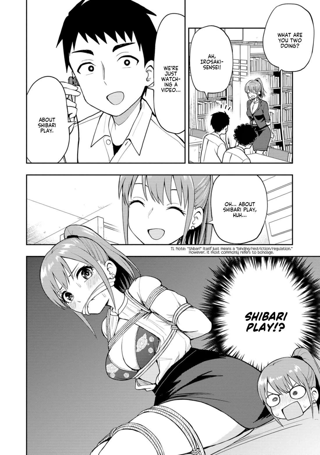 Delusional Teacher Chapter 7 page 2 - Chapter 7: Shibari Play!?