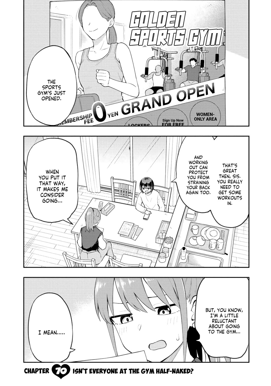 Delusional Teacher Chapter 70 page 1 - Chapter 70: Isn't Everyone at The Gym Half-Naked?