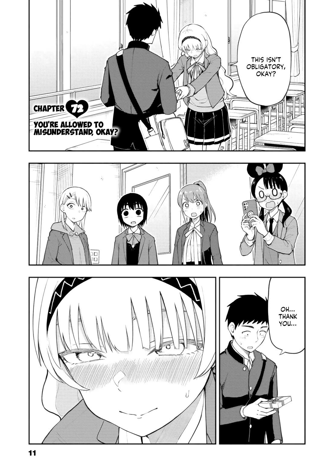 Delusional Teacher Chapter 72 page 1 - Chapter 72: You're Allowed to Misunderstand, Okay?