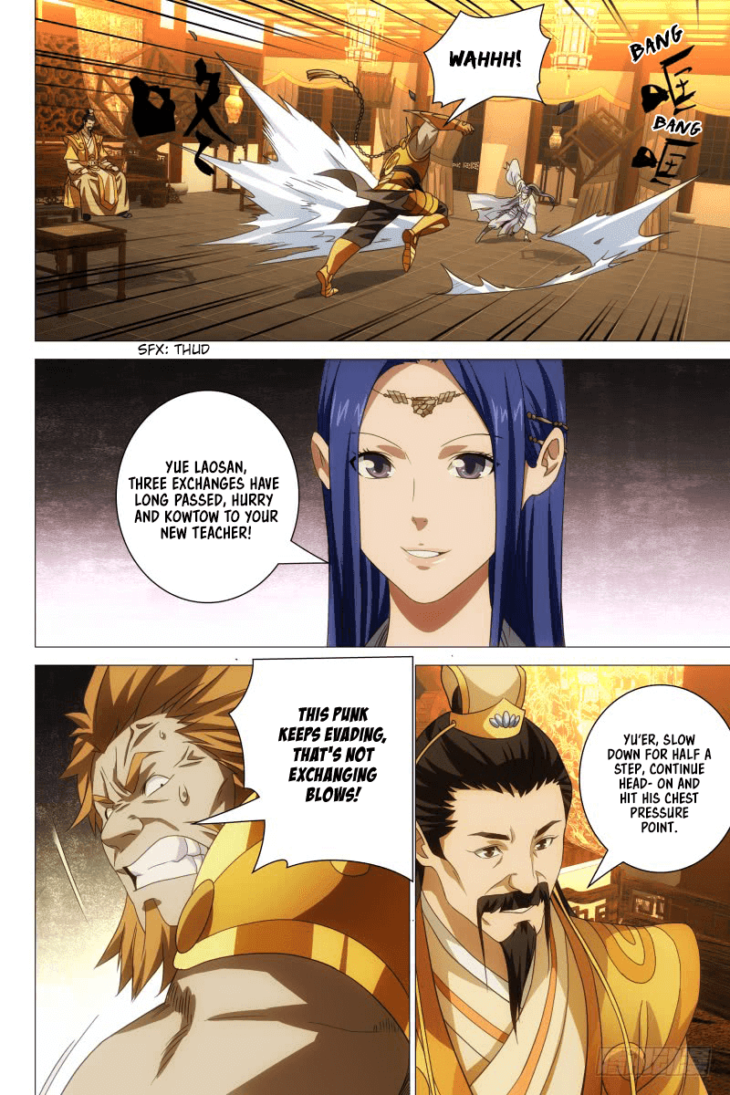 Demi-Gods and Semi-Devils Chapter 18 page 9 - Chapter 18: Graceful Wavesteps Shows Up The Crocodile Deity