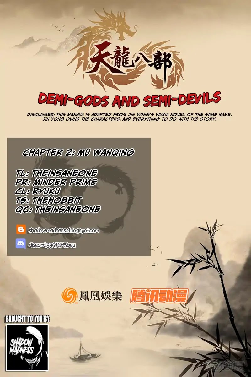 Demi-Gods and Semi-Devils Chapter 2 page 1 - Chapter 2