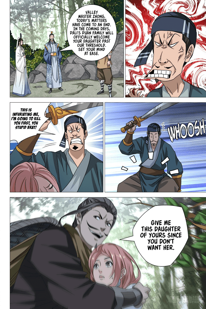 Demi-Gods and Semi-Devils Chapter 38 page 7 - Chapter 38: Zhong Ling Held Captive