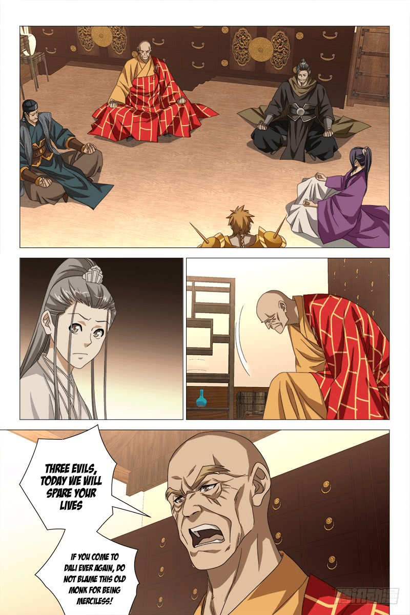 Demi-Gods and Semi-Devils Chapter 47 page 10 - Chapter 47: Crisis in the underground passage