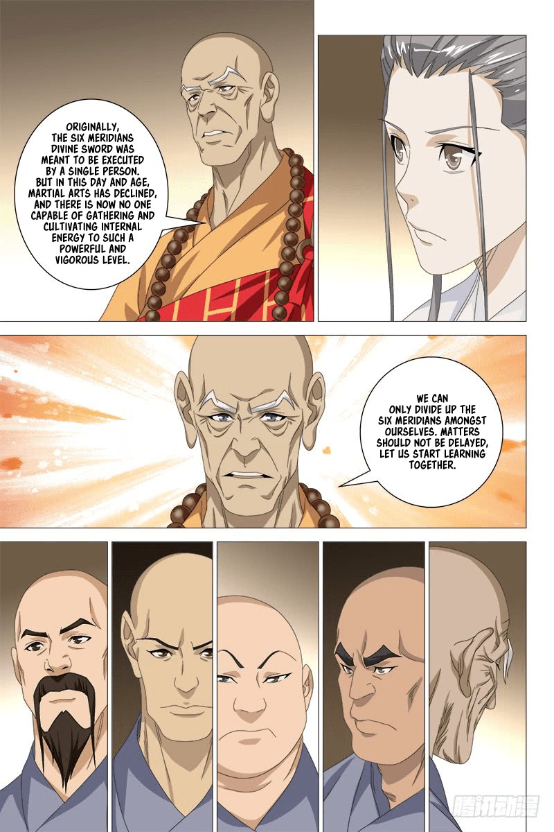 Demi-Gods and Semi-Devils Chapter 50 page 10 - Chapter 50: Six Meridians Sword Array