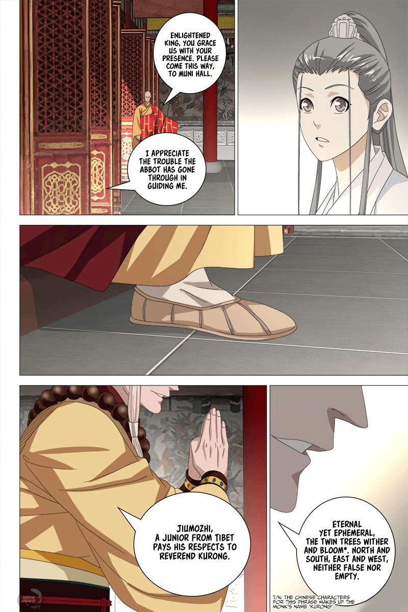 Demi-Gods and Semi-Devils Chapter 51 page 9 - Chapter 51: Enlightened King of the Great Wheel, Jiumozhi