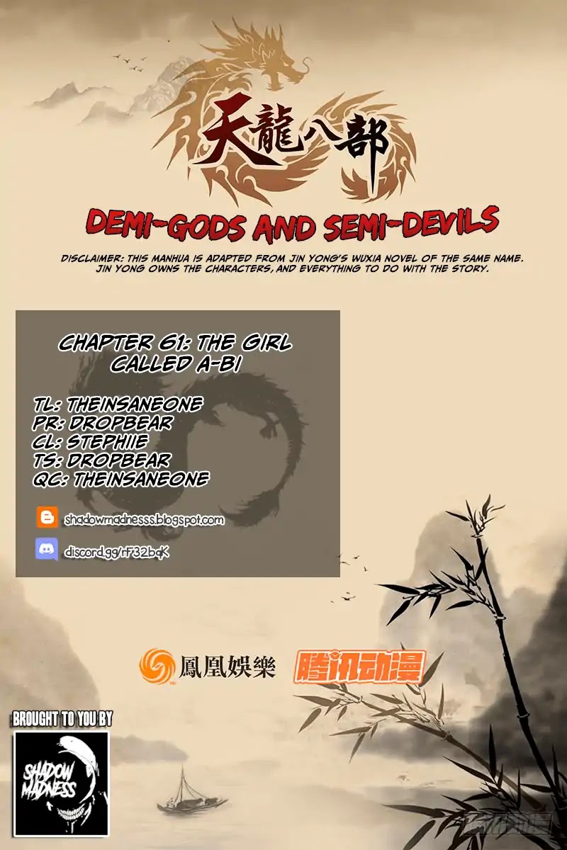 Demi-Gods and Semi-Devils Chapter 61 page 1 - Chapter 61: The Girl Called A-BI