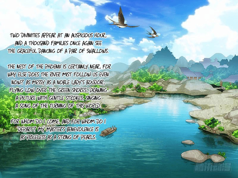 Demi-Gods and Semi-Devils Chapter 62 page 10 - Chapter 62: The soft kiss of a flying swallow’s song