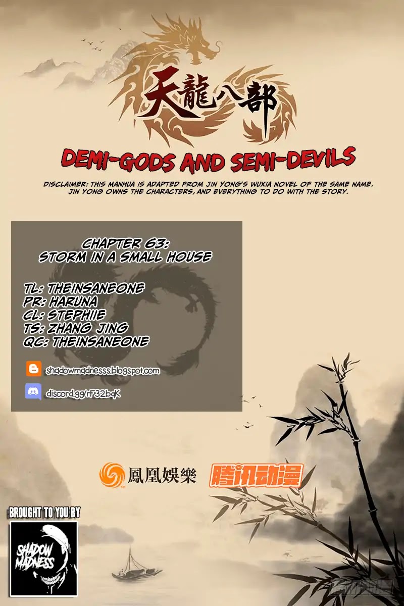 Demi-Gods and Semi-Devils Chapter 63 page 1 - Chapter 63: Storm in a small house