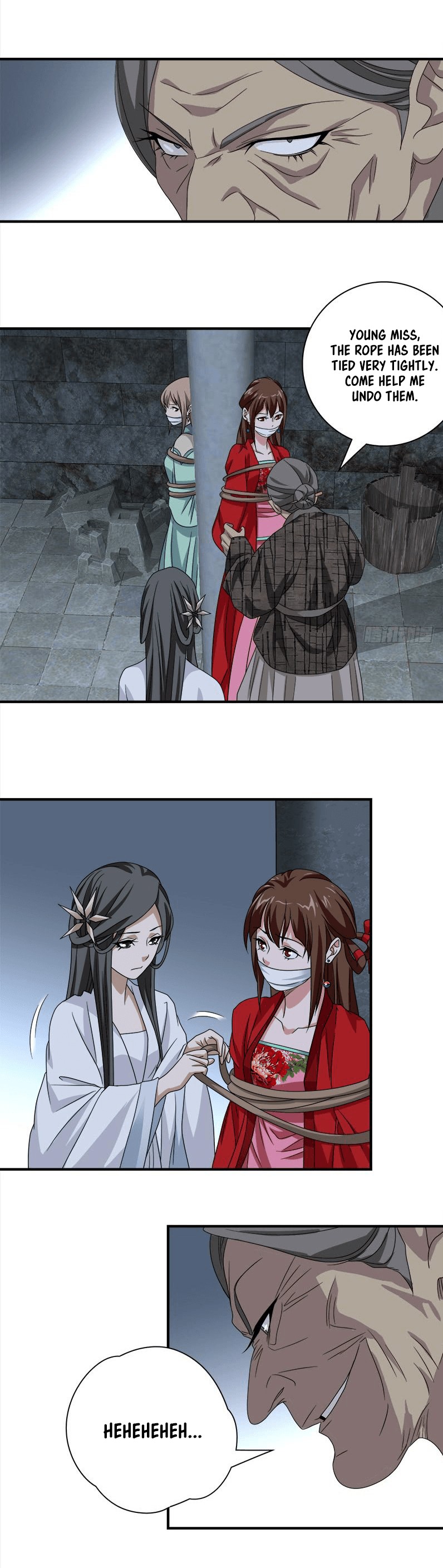 Demi-Gods and Semi-Devils Chapter 73 page 10 - Chapter 73: Fighting Grannie Yan to save the beauties