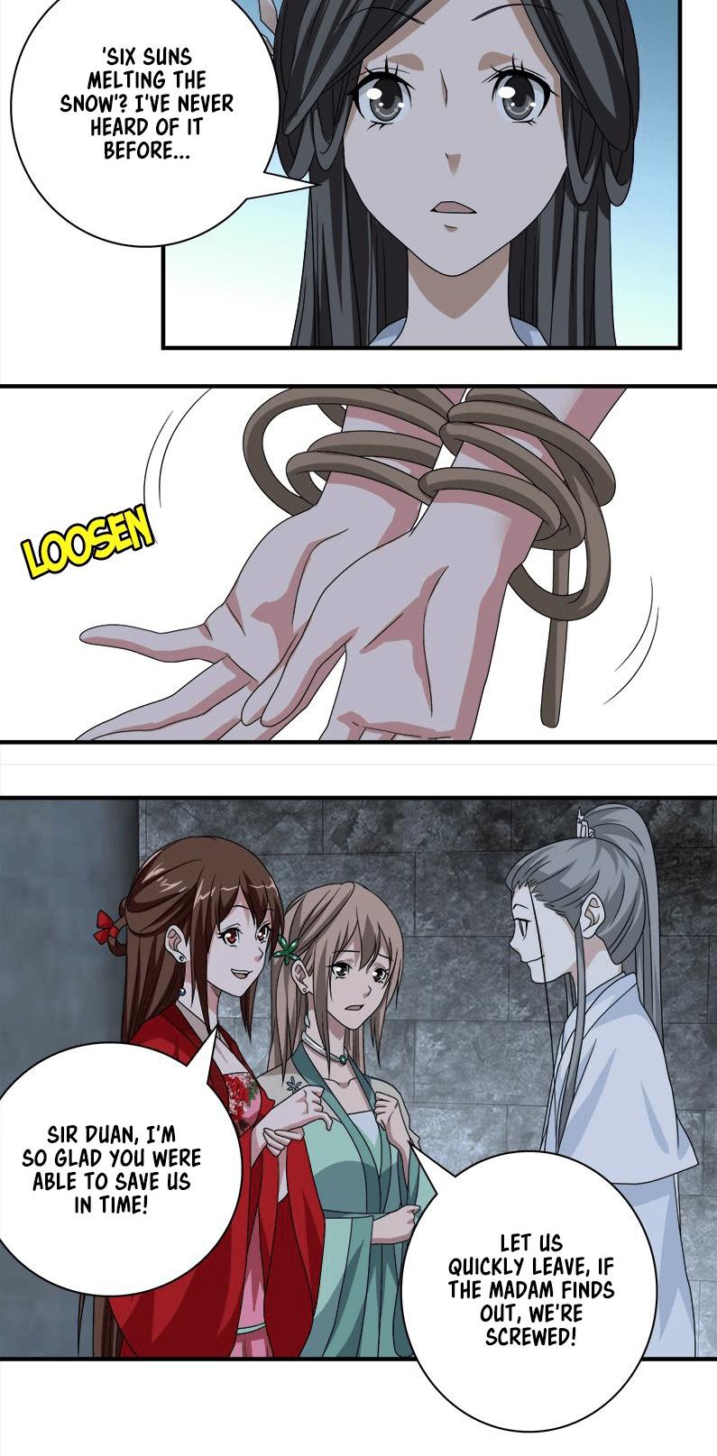 Demi-Gods and Semi-Devils Chapter 73 page 20 - Chapter 73: Fighting Grannie Yan to save the beauties