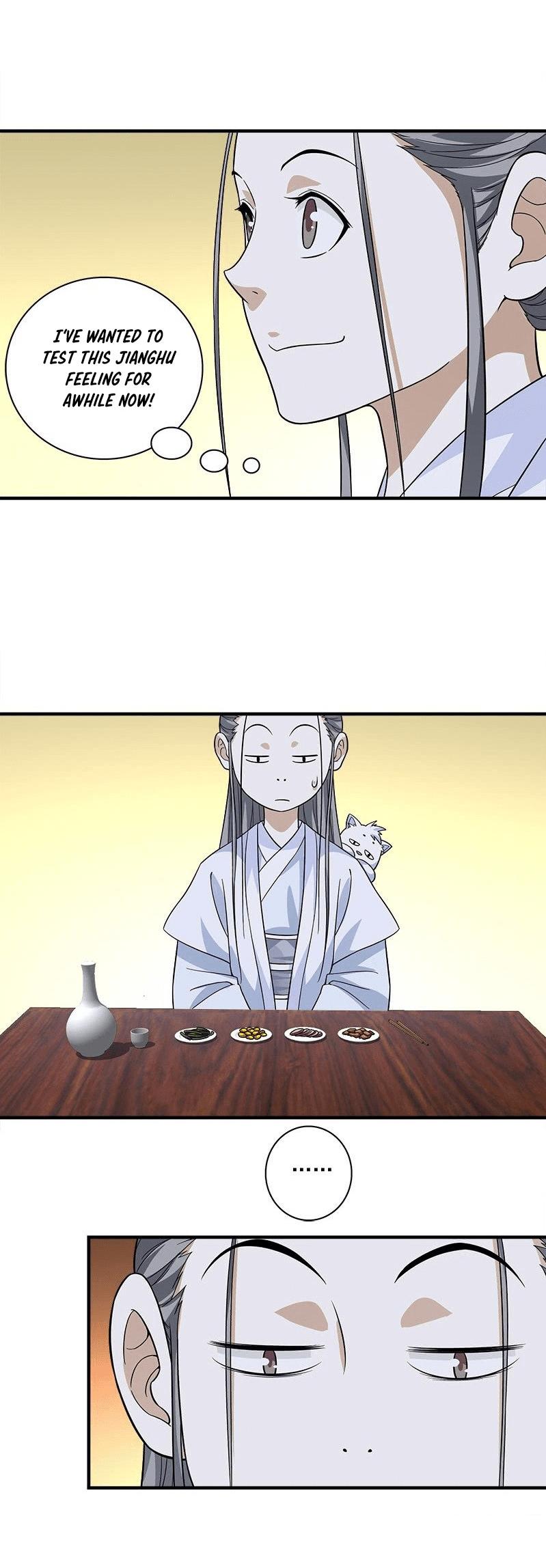 Demi-Gods and Semi-Devils Chapter 78 page 15 - Chapter 78: Getting to know each other over wine