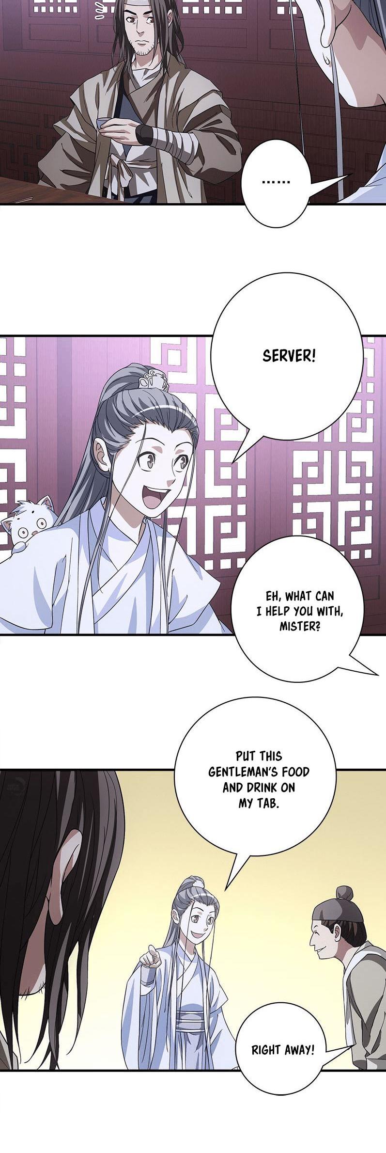Demi-Gods and Semi-Devils Chapter 78 page 19 - Chapter 78: Getting to know each other over wine