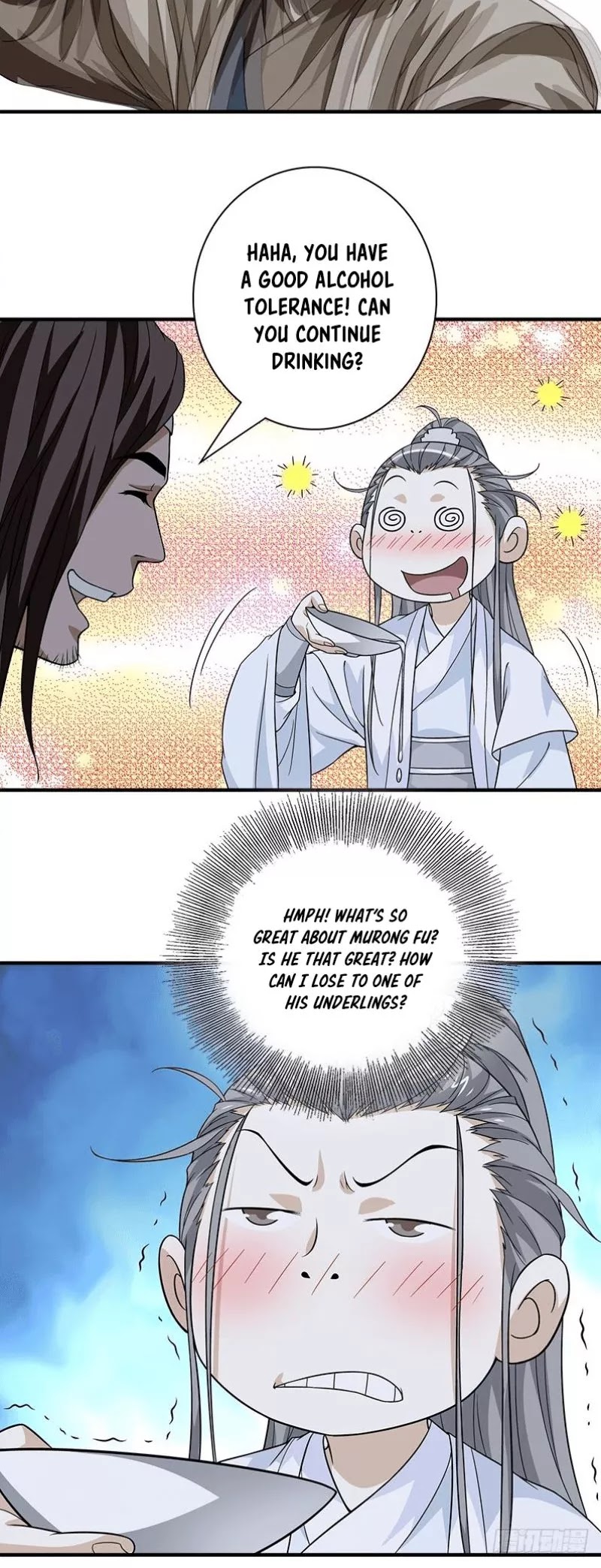 Demi-Gods and Semi-Devils Chapter 79 page 10 - Chapter 79: Drinking between men