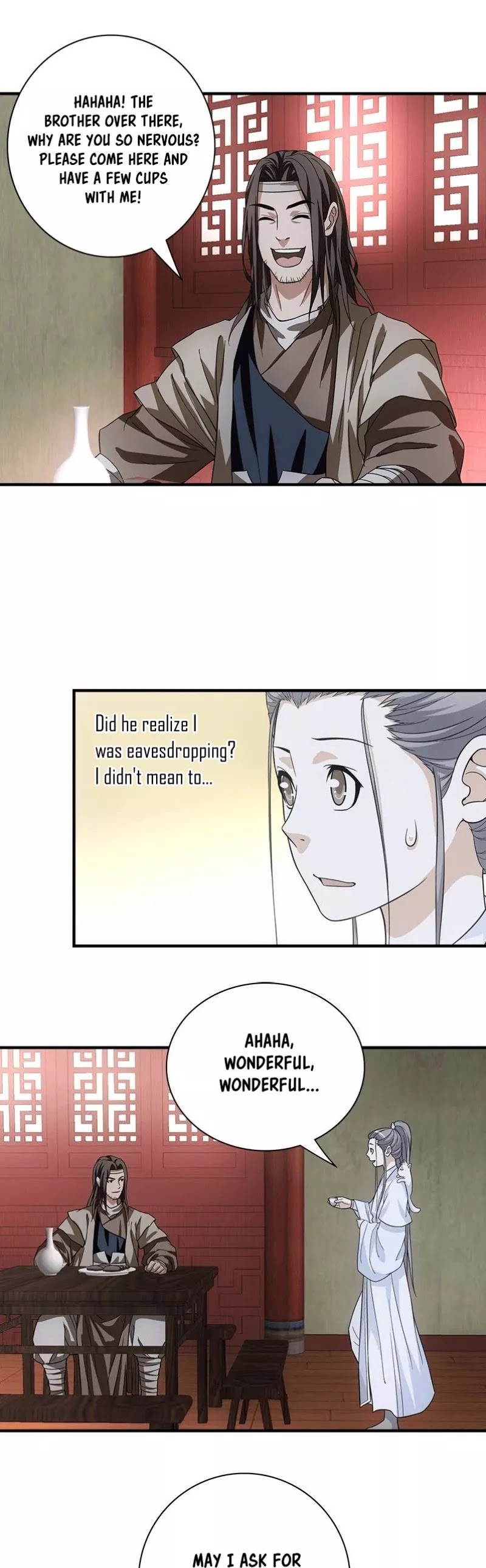 Demi-Gods and Semi-Devils Chapter 79 page 4 - Chapter 79: Drinking between men